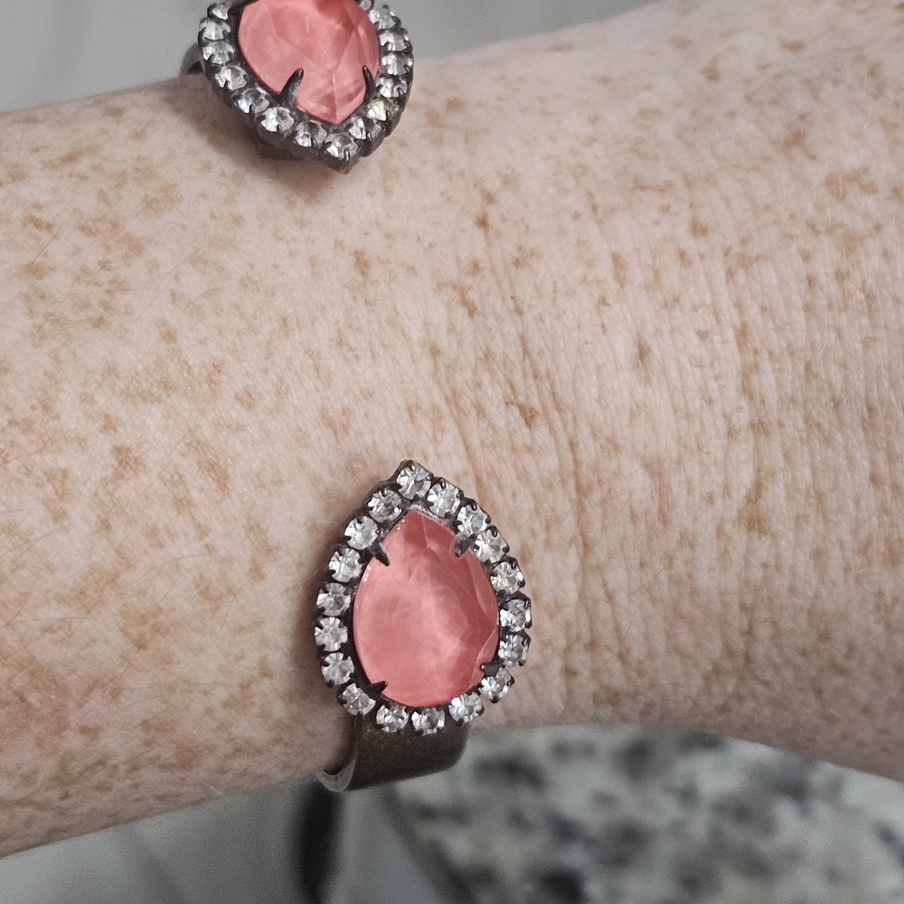 Loren Hope Pink Teardrop Bracelet